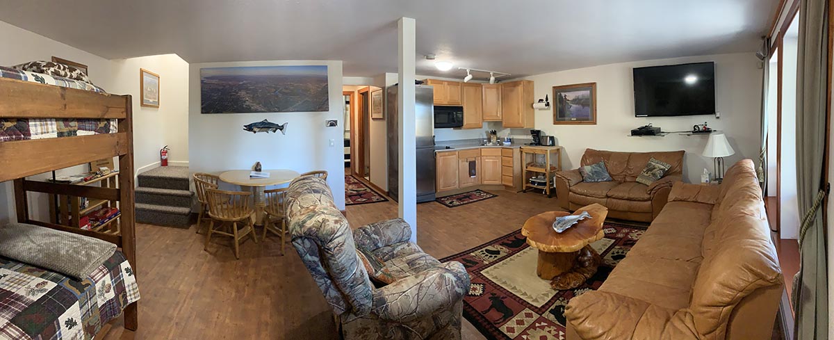 Bear's Den — Riverfront apartment at Eagle's Eye Vacation Rentals