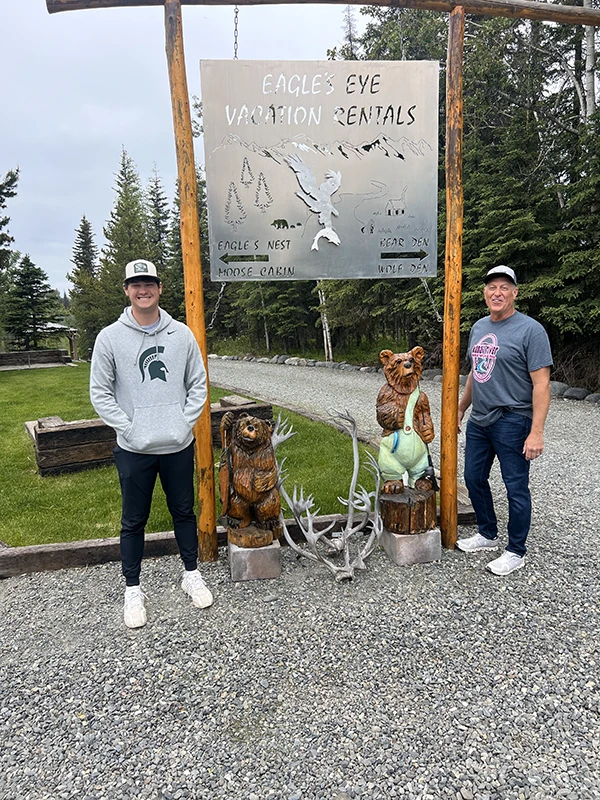 The Kenai River frontage